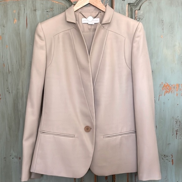 NWOT  Stella McCartney Wool Slim Fit Boyfriend Jacket And Pant Suit, Size 44/10 - Picture 8 of 17